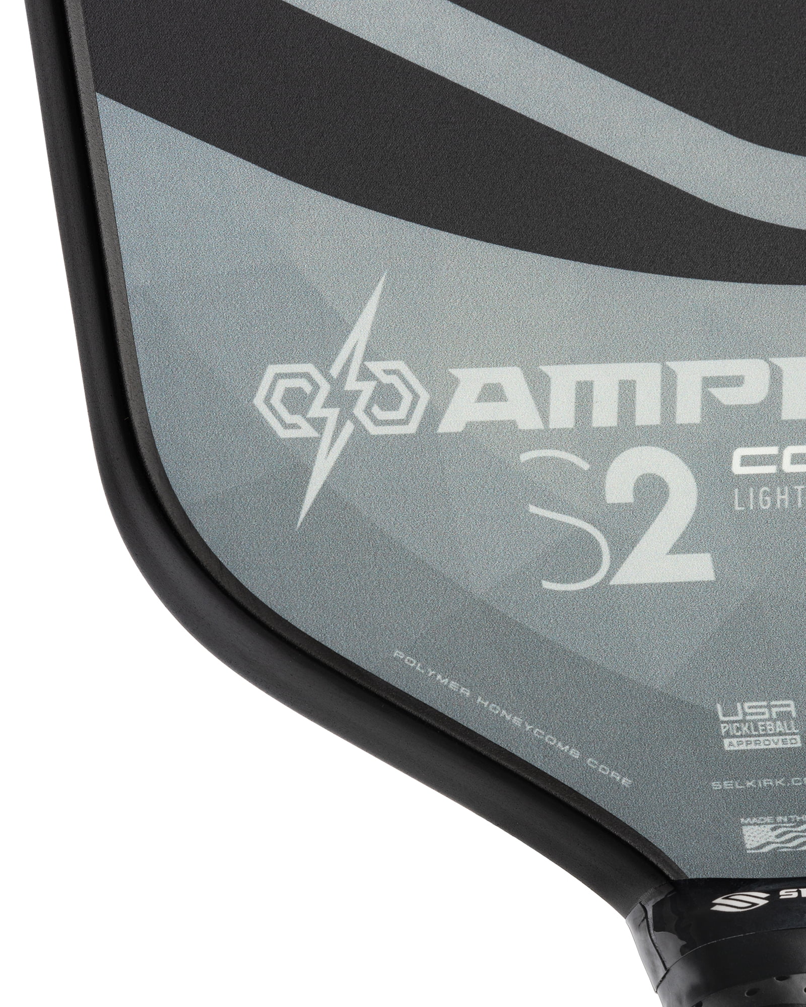 Selkirk Amped Control S2 Pickleball Paddle – Lightweight Composite Paddle for Spin & Control – USAPA Approved – for Beginner to Advanced Players, Indoor & Outdoor Use
