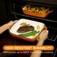 thumbnail image 2 of Bruntmor - Horno holandés de hierro fundido cuadrado 2 en 1 con asas, juego de utensilios de cocina, 2 of 6