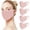 Pink, variant on Breathable Washable Reusable Sun Face Mask For Women Men,sunscreen UV Face Shield For Hiking Riding Exercise