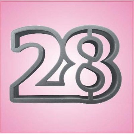 

Number 28 Cookie Cutter