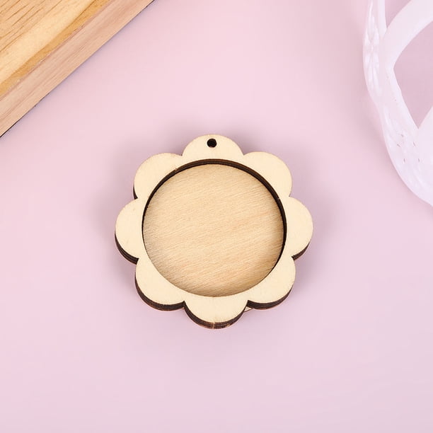 Mini bordado, bordado elástico, bastidor de bordado circular, colgante de madera, joyería, colgante de bordado hecho a mano, manualidades de bricolaje