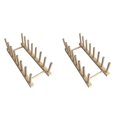 thumbnail image 4 of Set of 2 Clothes Drying Rack Dish Drying Rack Bookstand Drying Rack Dish Drainer Book Rack, 4 of 5
