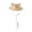 B, variant on Fashionable Mini Hat for Hamster Pig Bunny Cute Soft Silicone Pet Photo Prop for Small Animals Style C