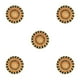 thumbnail image 1 of Decoración de pared Bewildely cuenco arte de pared ABS resistente flexible A7 M Type2 NO2, 1 of 6