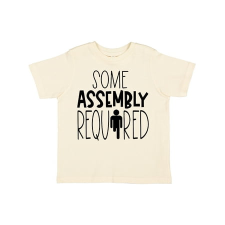 

Inktastic Some Assembly Required Right Leg Amputee Boys or Girls Toddler T-Shirt