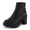 Black, variant on Cushionaire Beckett Chelsea Boots for Women | Stylish Platform Ankle Boots with Chunky Heel and Lug Sole | Comfortable Everyday Boots with Wide Widths Available