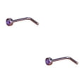 thumbnail image 4 of Langgg Nez Clous Style Simple Femme Habillage Décoration Accessoire Mode Acier Inoxydable Vis en Forme de L Type 1 Type13 NO13, 4 of 6