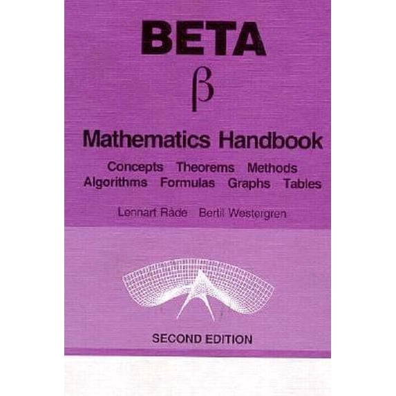 Pre-Owned Beta Math Handbook (Hardcover) 0849377587 9780849377587