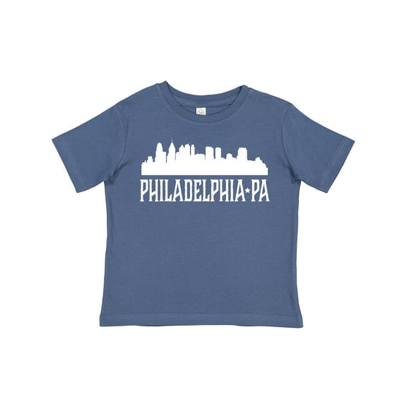 Inktastic Philadelphia Pennsylvania Skyline PA Cities Boys or Girls Toddler T-Shirt