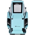 thumbnail image 2 of Gabinete Gamer Thermaltake AH T200 Micro ATX Cristal Templado Turquesa, 2 of 6