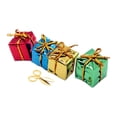 thumbnail image 3 of Mini caja de regalos, modelo de decoración para casa de muñecas, juguete para niños, casa de muñecas en miniatura, caja de regalo y tijeras para, 3 of 8