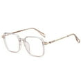 thumbnail image 5 of Women Square Oversized Brown Reading Glasses 2.25 Men Anti-Blue Light Ultra-Light Readers 2.25 Strength, 5 of 9