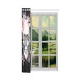 thumbnail image 3 of MKHERT Dead Skull and Flowers Window Curtain Living Room,Bedroom Window Drapes 52x84 inch, 3 of 3