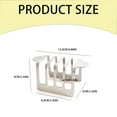 thumbnail image 3 of Iodue Rack Stainless Rack Rack 4 Slot Rack Breakfast Sliced Bread Rack For Baking Kitchen Supplies, 3 of 4
