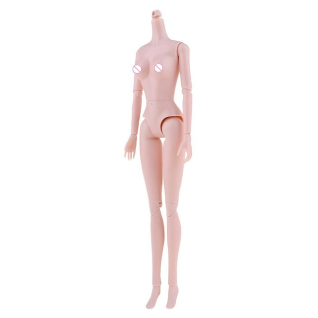 Cuerpo de Busto Mediano BJD Muñeca Femenina Perfecl 1/6 Piel Blanca