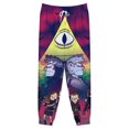 thumbnail image 3 of Gravity Falls Men's Athletic Joggers Stretch Sweatpants Running Workout Gym Track Golf Pants for Men, 3 of 7