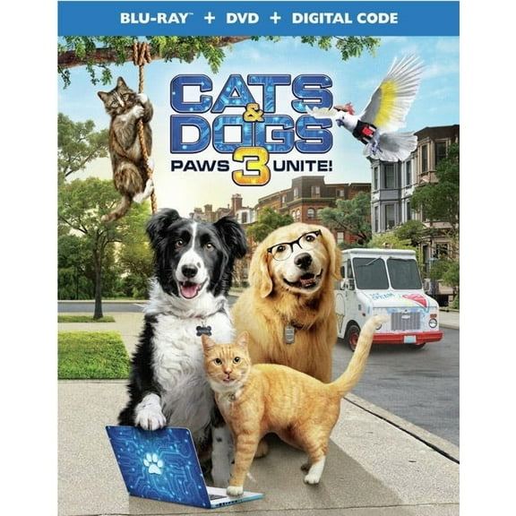 Cats & Dogs 3: Paws Unite! (Blu-ray) (Blu-ray   DVD   Digital Copy) [Blu-ray]