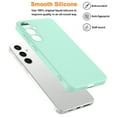 thumbnail image 5 of Ebizware Shockproof Silicon Back Cover Cell Phone Case for Samsung Galaxy S24, Mint Green, 5 of 9