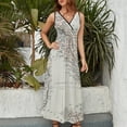 thumbnail image 5 of Vintage Map of Italy () Sleeveless Dress luxury woman party dress women's evening dresses prom dresses, 5 of 7