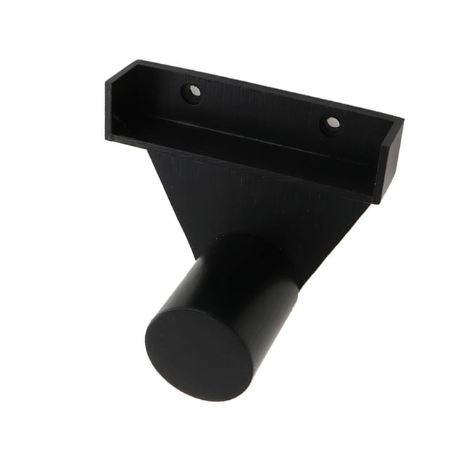 Colaxi Porte-Craie de Piscine Mural Compact Porte-Craie de Billard Support de Rangement Noir