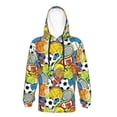 thumbnail image 6 of KLL Unisex Kids Boys Girls Hooded Pocket Pullover Hoodies-Various Balls, 6 of 6