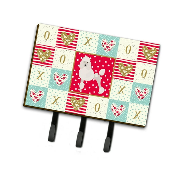 Poodle Love Leash or Key Holder