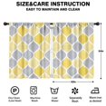 thumbnail image 2 of Blackout Kids Curtains,Boho Bohemia Geometric Line Art Childrens Insulated Curtains Set Of 2,Bedroom Essentials,Toddler Room Decor 42"x54"(106x137cm), 2 of 4