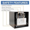 thumbnail image 3 of Tankless Gas Water Heater Remote Control Hot Water Shower Safe Clean Forced Exhaust Low Water, 3 of 6