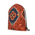 thumbnail image 2 of XMXT Unisex Drawstring Backpack for Women Men, Persian Print Design Waterproof Gym Bag String Bags for Shopping Sport Travel, s, 2 of 8