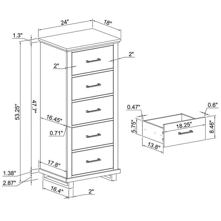 FESTIVO Beige 24" Wide High-Quality Bedroom Chest with 5-Drawer and Long Lasting Durability - Walmart.com FESTIVO Beige 24" Wide High-Quality Bedroom Chest with 5-Drawer and Long Lasting Durability - Walmart.com