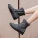 thumbnail image 3 of Botas de nieve de felpa para mujer botines de felpa de piel sintética talla 35-40 botas de invierno para mujer, 3 of 8