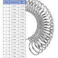 thumbnail image 3 of Sizer Gauge Set with Rubber Mallet, Metal Finger Size Stick Wire Wrap Rings Tools Jewelry Making Kit for US Size 0-13 (Model A), 3 of 6