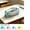 Blue, variant on SPOORYYO Lightweight Clear Mesh Pencil Case, Double Layer Large Capacity Pen Holder, Clear Pencil Box for Desk Organizer, Cosmetics, Office & College Use, Blue