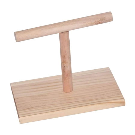 Wooden Perch Tabletop Lovebirds Finch Playing Playstand