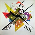 thumbnail image 2 of Kandinsky, Wassily 12x12 Gold Ornate Wood Framed with Double Matting Museum Art Print Titled - On White II, 2 of 4