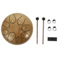 thumbnail image 1 of 1 Set Percussion Instrument Tongue Drum Musical Instrument Chic Ethereal Drum (Golden), 1 of 9