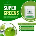 thumbnail image 3 of Visible Science Super Greens Powder –  Superfoods for Detox, Energy & Immunity, 30 scoops, 1 Jar, 3 of 9