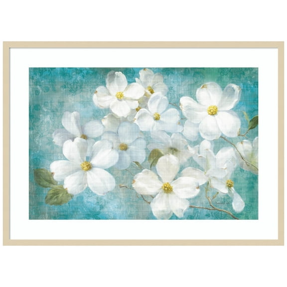 Amanti Art Indiness Blossom Wood Framed Wall Art Print