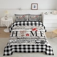 thumbnail image 2 of Feelyou Vintage Wooden Plank Queen Comforter Set, Christmas Farmhouse Bedding Sets, Rustic Cabin Reversible Bedding Comforter Set, Microfiber Bedroom Decor, 3pcs, 2 of 8