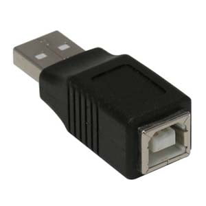 ACCL USB A-M/B-F Gender Changer, 1 Pack