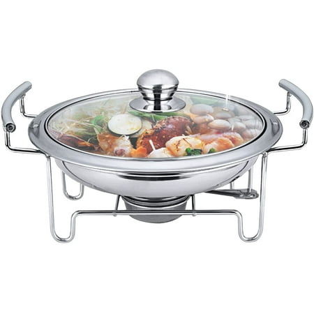 

MONIPA Electric Hot Pot Household Stainless Steel Rotating Pot & Basin Grid Filtering Soup for Induction Cooktop Gas Stove