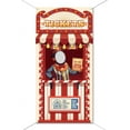 thumbnail image 1 of Carnival Circus Backdrop Party Decor Carnival Photo Door Banner Ticket Booth Backdrop Large Photo Door Banner Door Hanging for Decor Carnival Game Supplies 70.9x35.4 Inch, 1 of 8