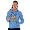 thumbnail image 3 of XOMG POP Cute Bella Vibes Cartoon Women Plus Size Hoodie Brisco Brands 2X, 3 of 4