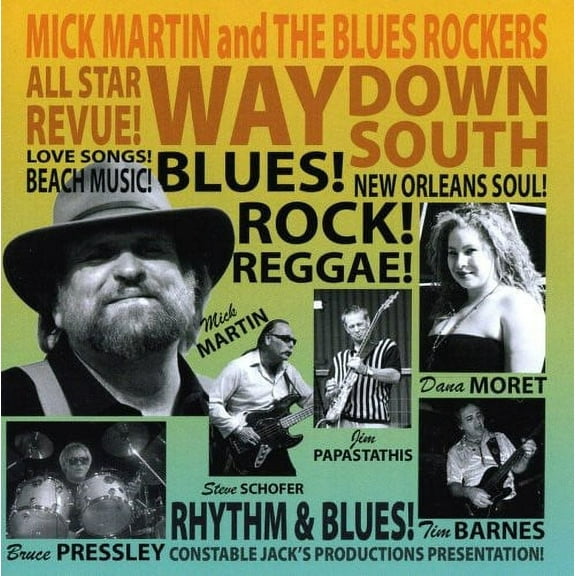 Mick Martin - Way Down South - Music & Performance - CD