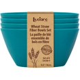 thumbnail image 1 of 5" Wheat Fibre Dinner Bowl - Aqua, 4 Pack, 1 of 2