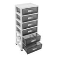 thumbnail image 2 of Craft Organizers and Storage, 6 Drawer Cart Storage Tower,Rolling Storage Cart for Classroom Supplies,Storage Organizer for Art Supplies,Top Organizer,Rolling Cabinet for Home,Office,Organizer Cart, 2 of 7