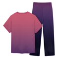 thumbnail image 5 of HAJWOH Mens Scrubs Sets Stretchy Nurse Uniform Short Sleeve V Neck Scrub & Jogger Pants Solid Color Medical Scrub Sets with Multi Pockets Hot Pink M, 5 of 5