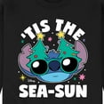thumbnail image 3 of Lilo & Stitch - Tis The Sea Sun - Men's Crew Neck Fleece Pullover, 3 of 5