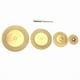 thumbnail image 1 of 5pcs Mini Cortar Blade Mandrel Kit Mandrel Sierra Circular for la madera Herramientas de corte de mármol de mármol de vidrio de metal, 1 of 4