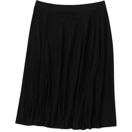George Career Essentials - Women's Poly Span Jersey A-Line Skirt ...